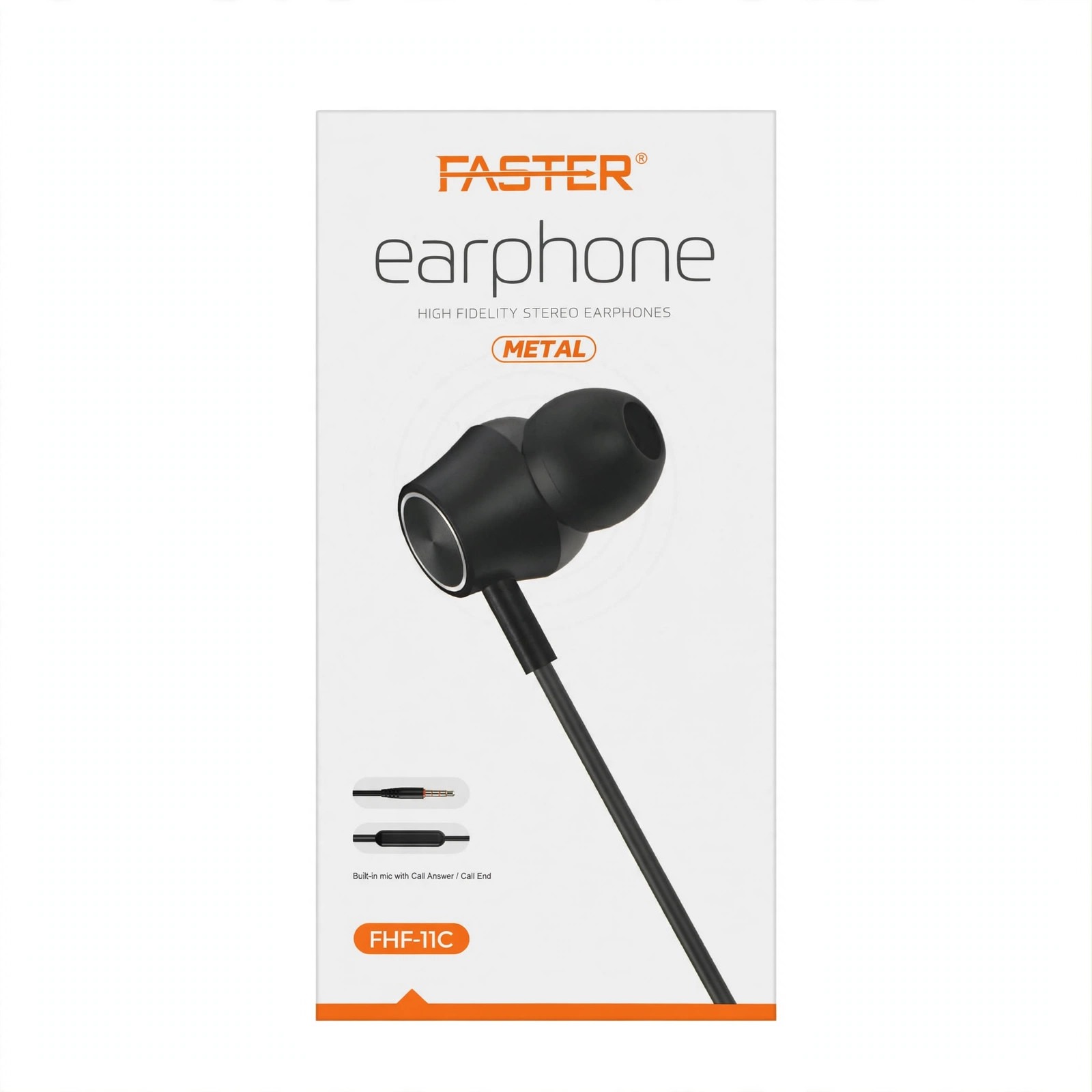 Faster FHF-11C Metal Earphone