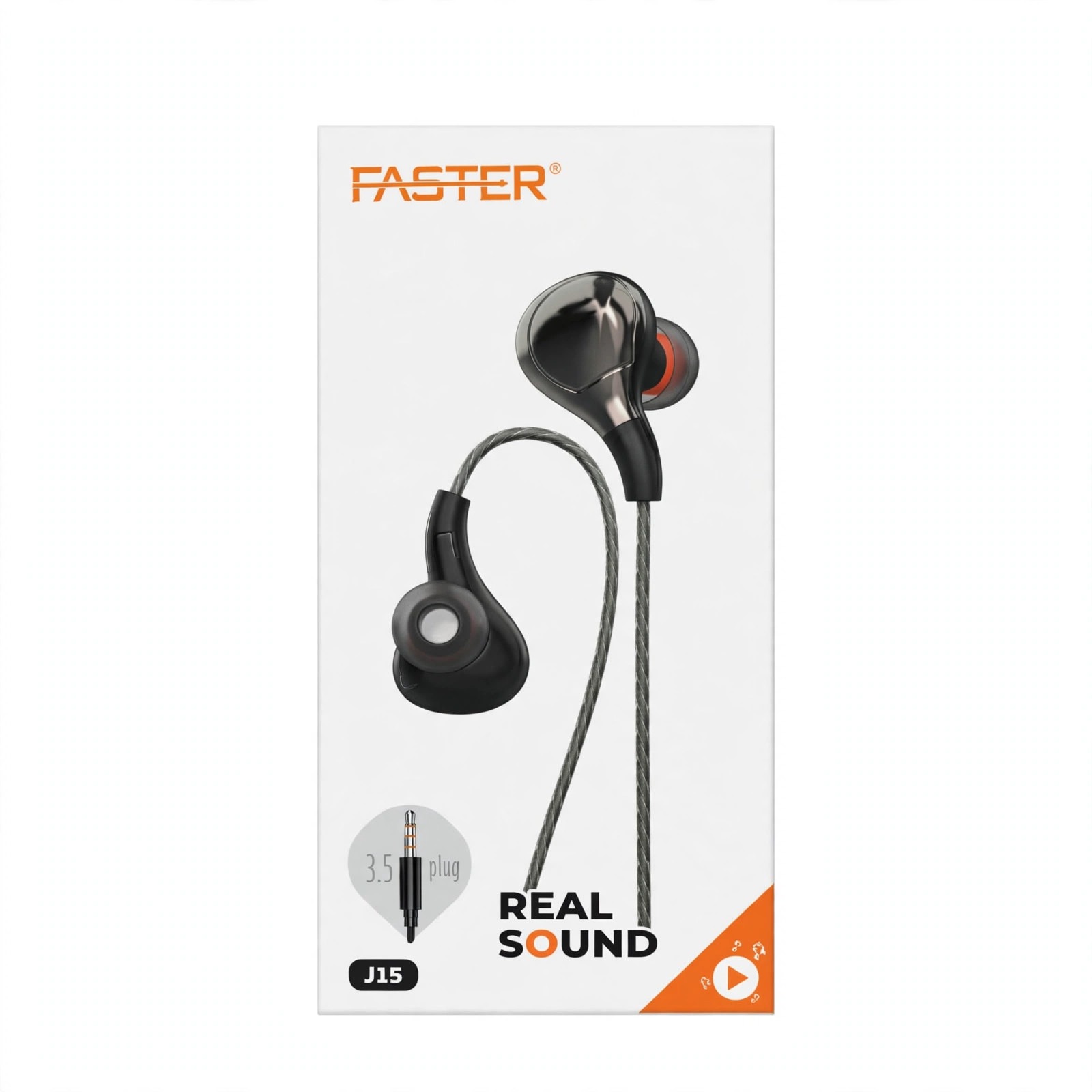 Faster J15 Real Sound Earphone