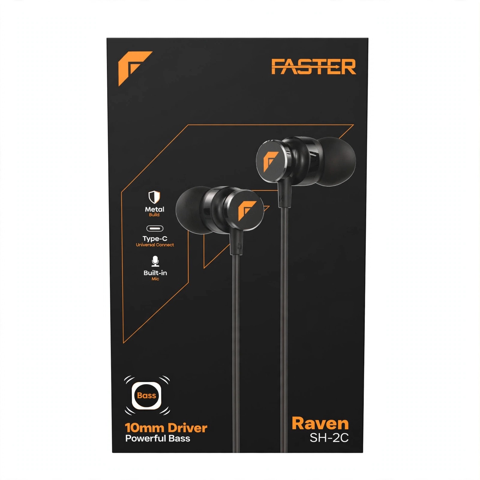 Faster Raven SH-2C Type-C Earphone