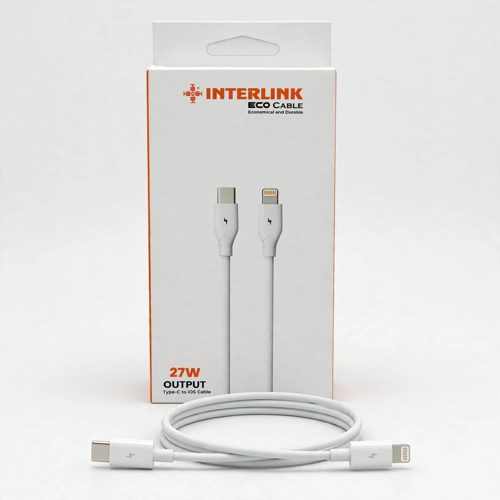 Interlink Eco Cable 27W Type-C to iOS