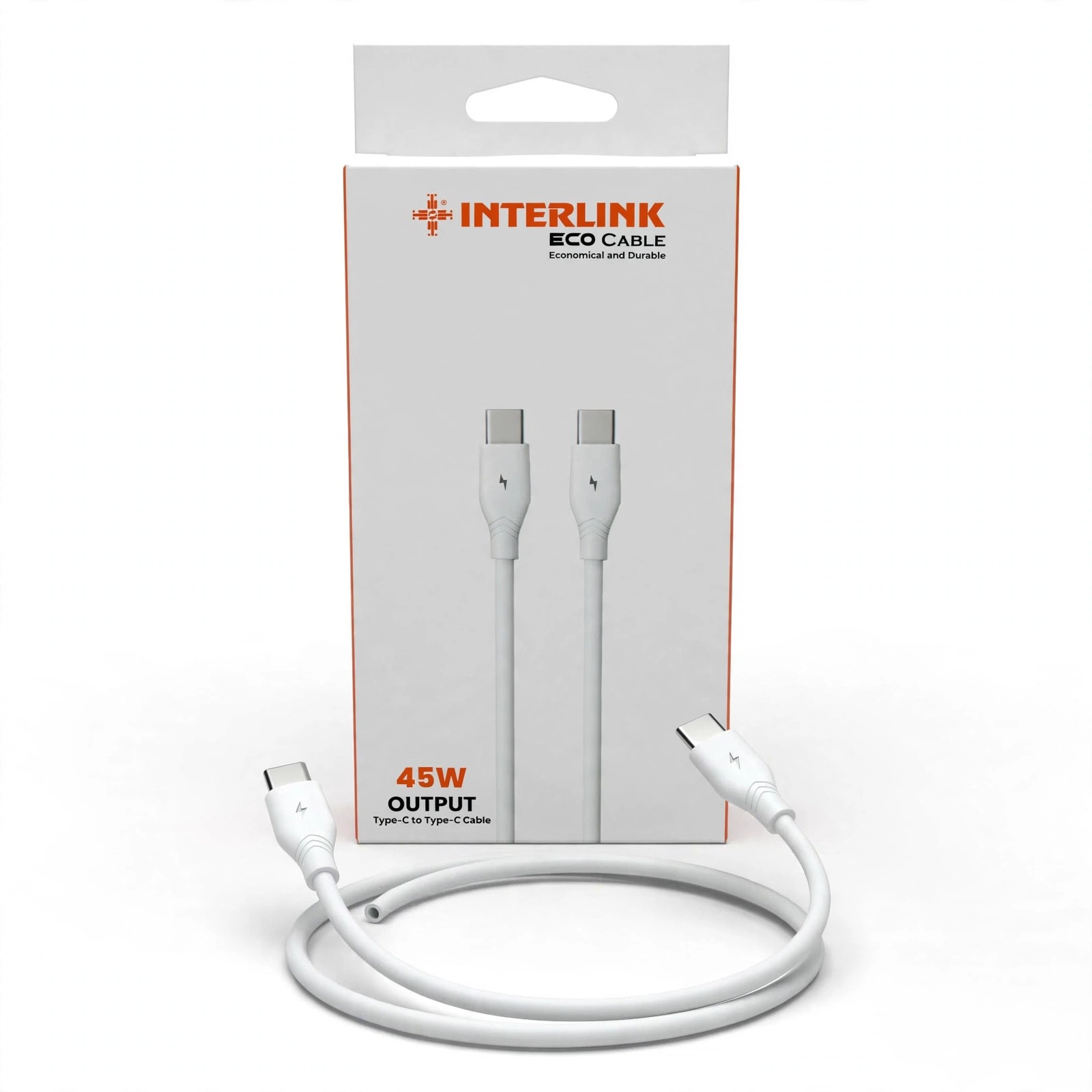 Interlink Eco Cable 45W Type-C to Type-C