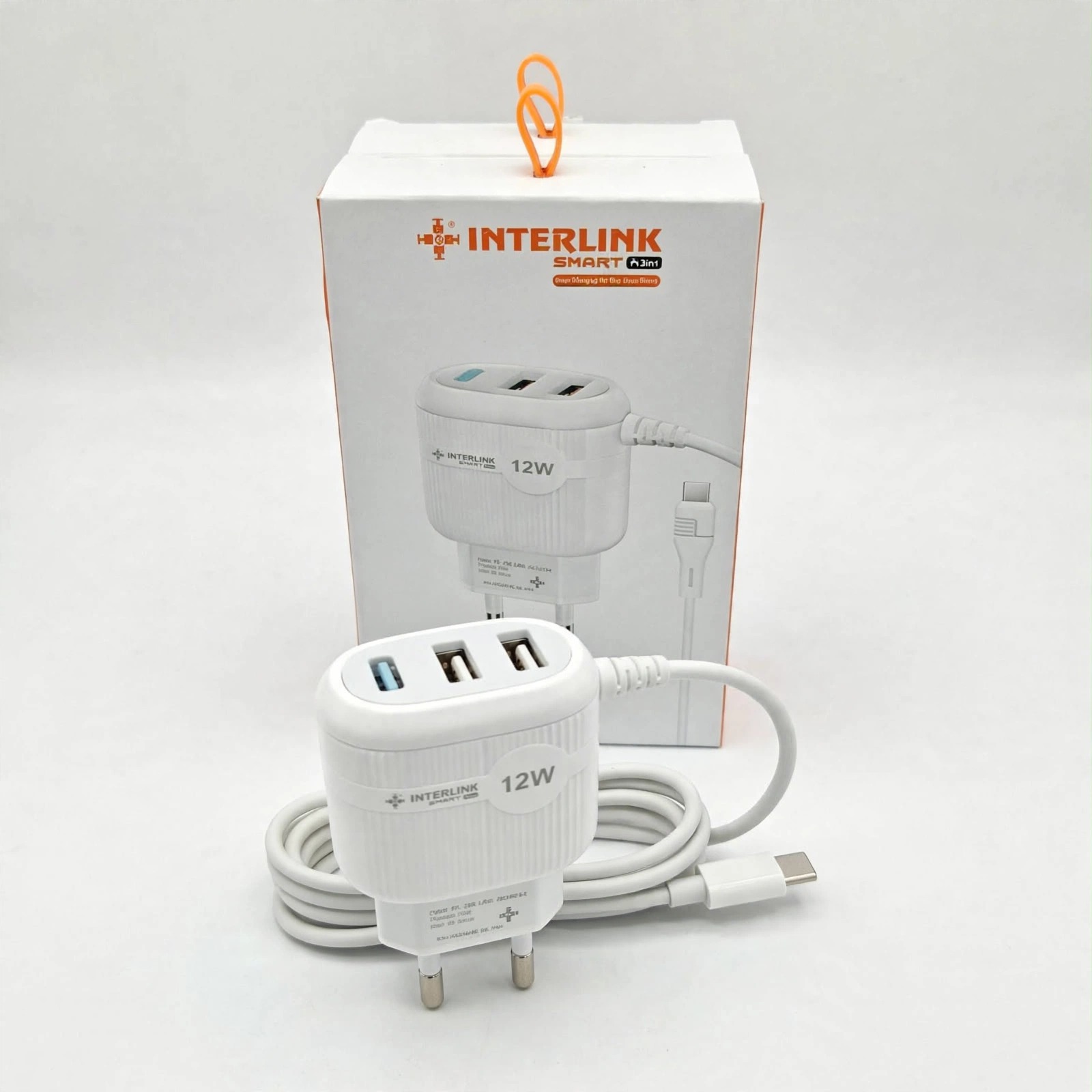 Interlink Smart 12W 3-in-1 Charger