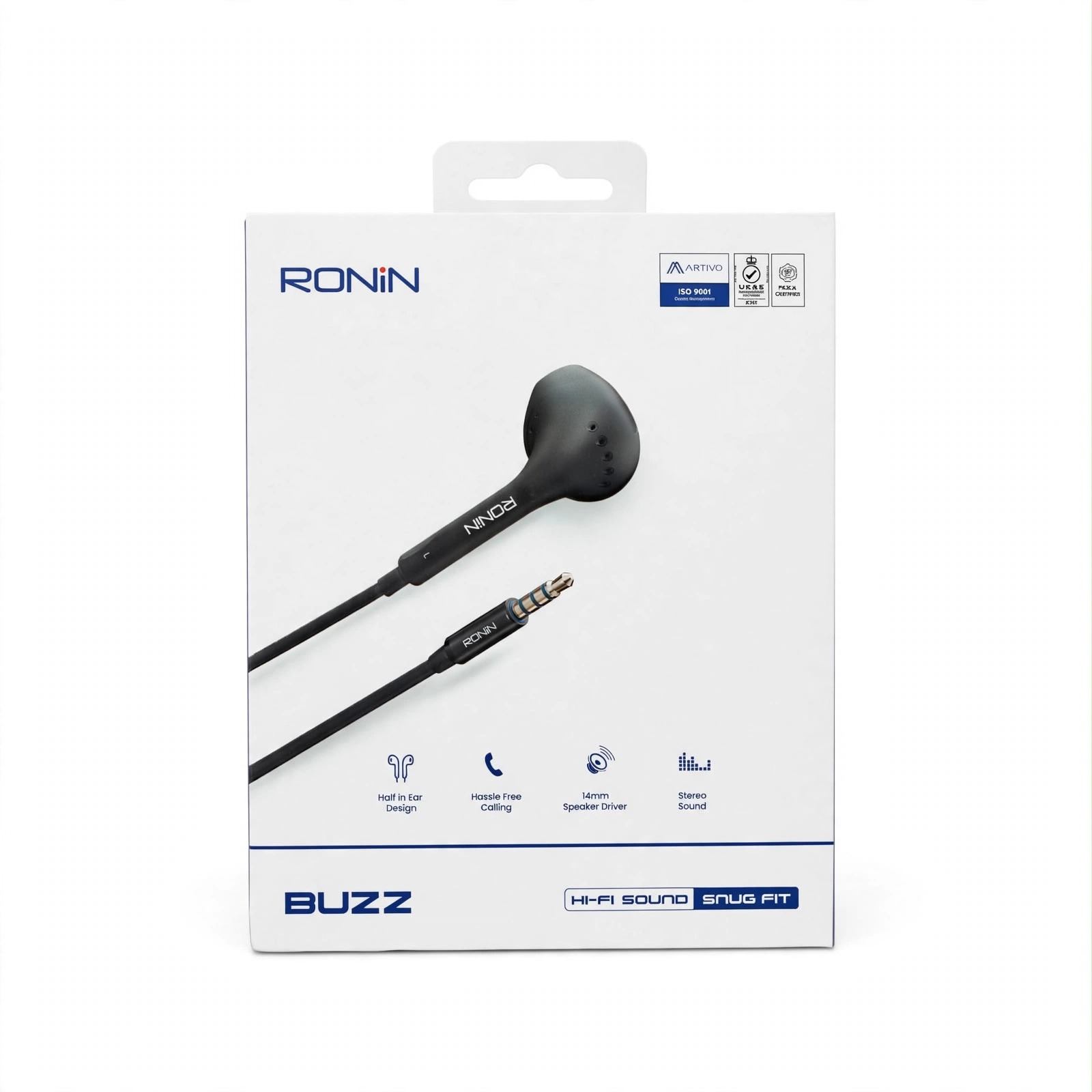 Ronin Buzz Hi-Fi Sound Handsfree (3.5mm)