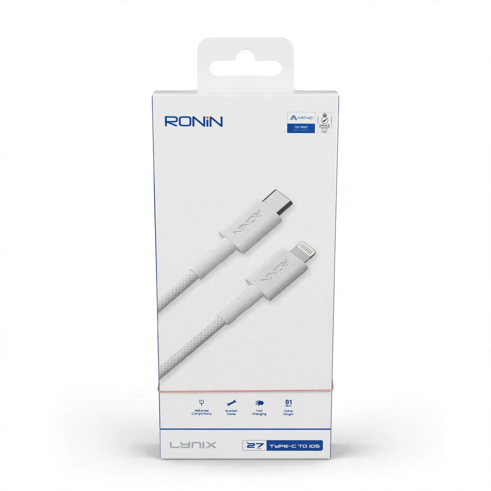 Ronin Lynix Type-C to iOS Cable (27W)