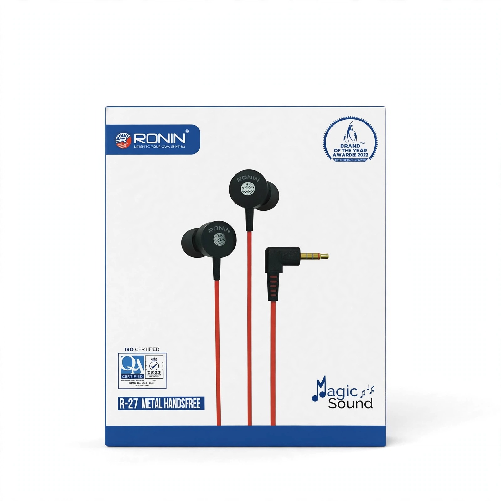 Ronin R-27 Metal Handsfree (3.5mm)