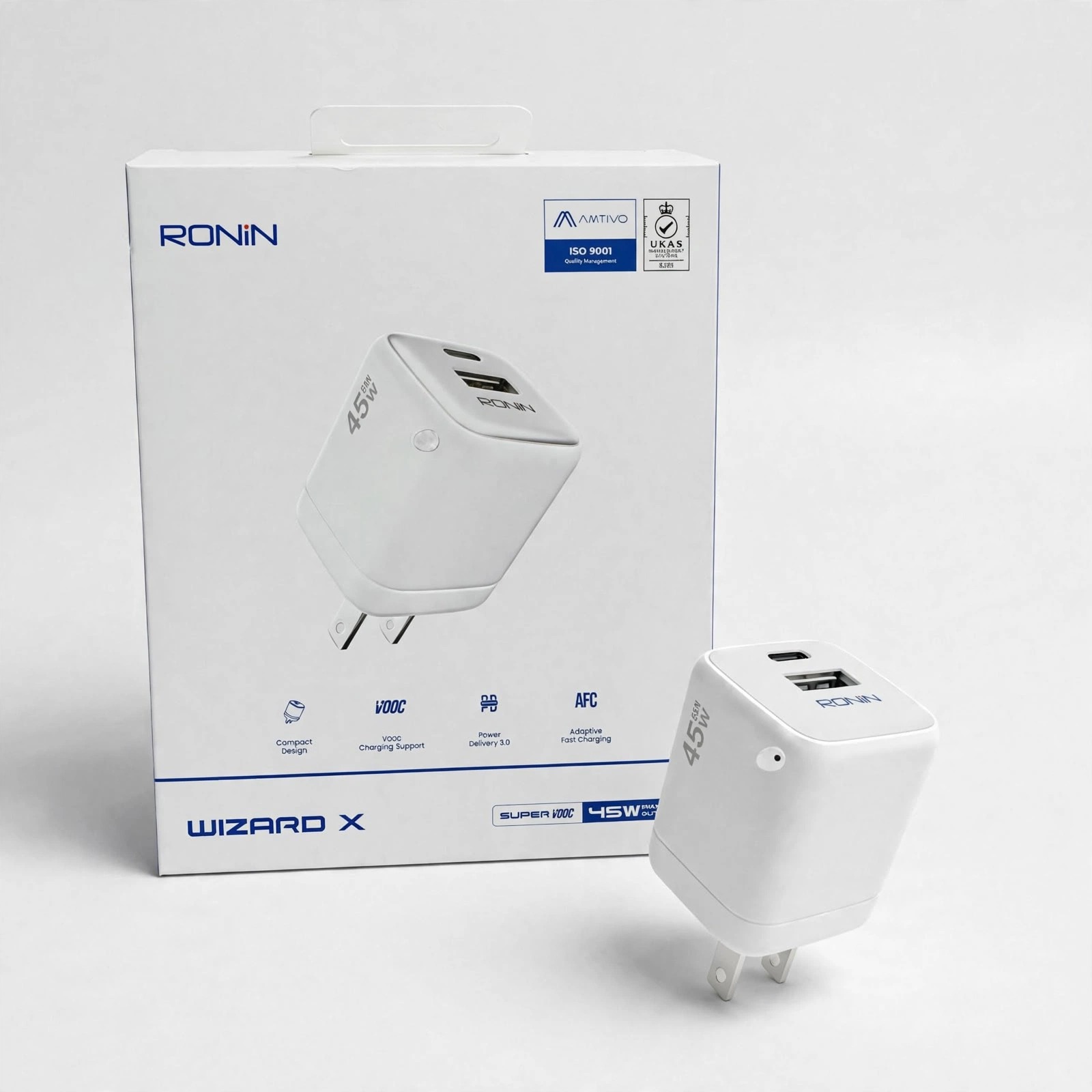 Ronin Wizard X 45W Super VOOC Charger