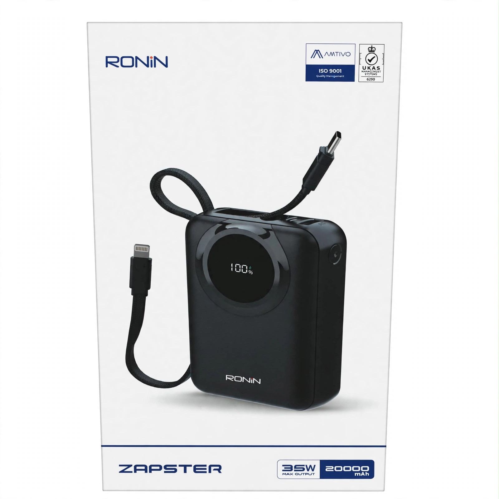 Ronin Zapster 20000mAh 35W Power Bank